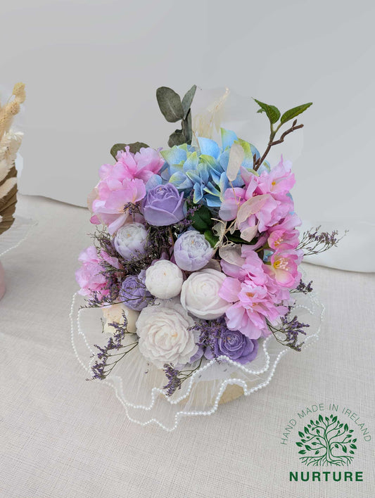 Our Eco Friendly Wax melt bouquets.